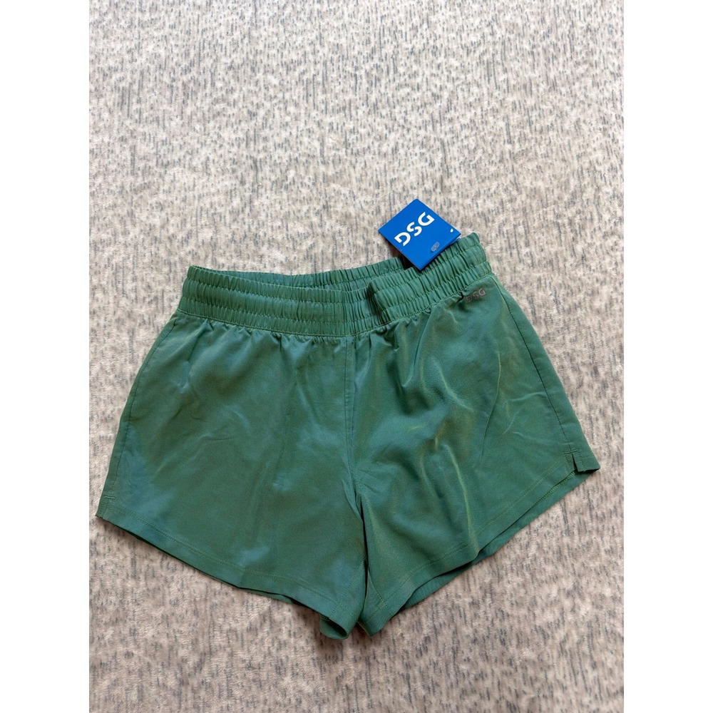 DSG Girls Large  Mid-Rise Stride Short Green Royal Blue Space‎ Dye DAG14108N